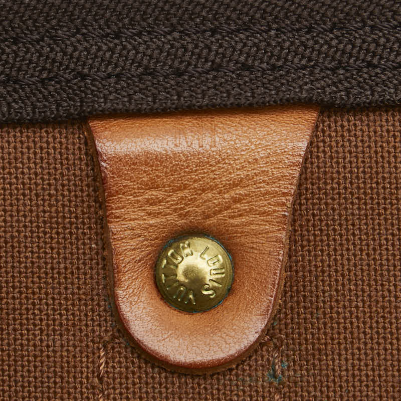 ルイ ヴィトン モノグラム キーポル55 ボストンバッグ トラベルバッグ M41424 ブラウン PVC レザー レディース LOUIS VUITTON 【中古】