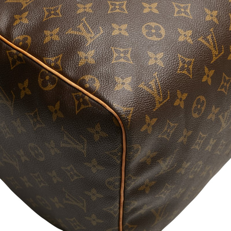 ルイ ヴィトン モノグラム キーポル55 ボストンバッグ トラベルバッグ M41424 ブラウン PVC レザー レディース LOUIS VUITTON 【中古】