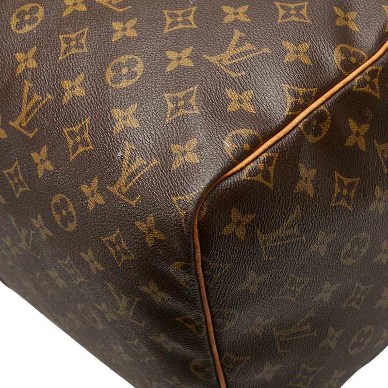 ルイ ヴィトン モノグラム キーポル55 ボストンバッグ トラベルバッグ M41424 ブラウン PVC レザー レディース LOUIS VUITTON 【中古】