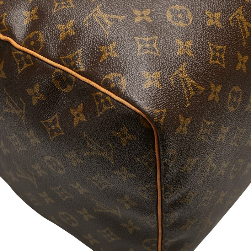 ルイ ヴィトン モノグラム キーポル55 ボストンバッグ トラベルバッグ M41424 ブラウン PVC レザー レディース LOUIS VUITTON 【中古】