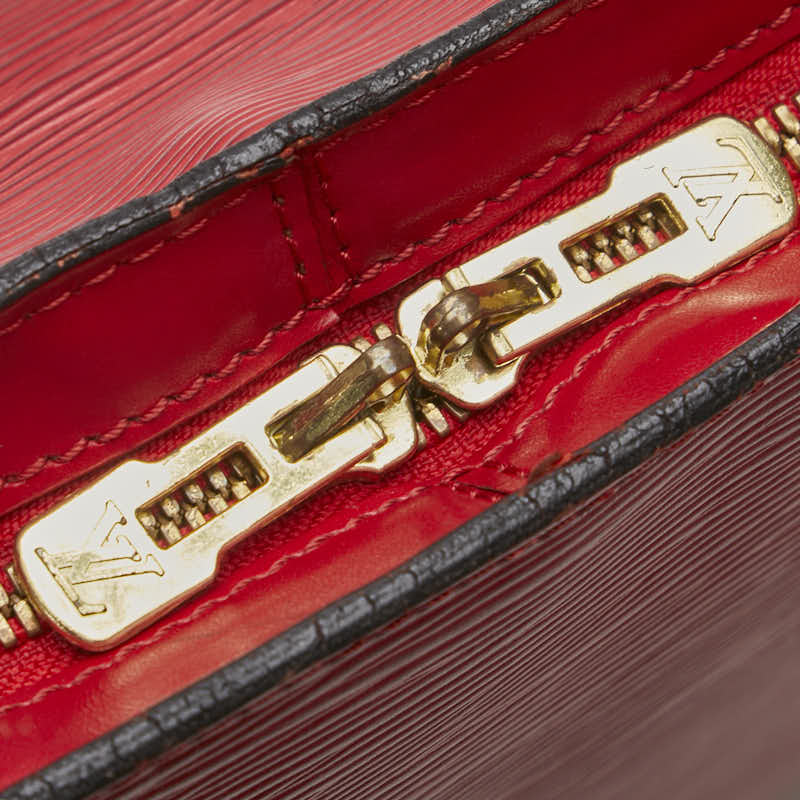 ルイ ヴィトン エピ リュサック トートバッグ ショルダーバッグ M52287 カスティリアンレッド レザー レディース LOUIS VUITTON 【中古】