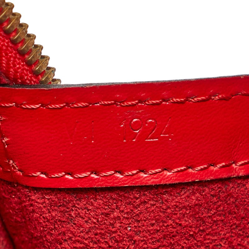 ルイ ヴィトン エピ リュサック トートバッグ ショルダーバッグ M52287 カスティリアンレッド レザー レディース LOUIS VUITTON 【中古】