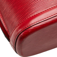 ルイ ヴィトン エピ リュサック トートバッグ ショルダーバッグ M52287 カスティリアンレッド レザー レディース LOUIS VUITTON 【中古】
