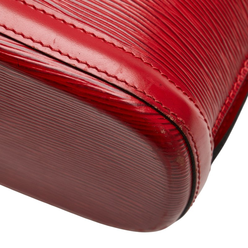 ルイ ヴィトン エピ リュサック トートバッグ ショルダーバッグ M52287 カスティリアンレッド レザー レディース LOUIS VUITTON 【中古】