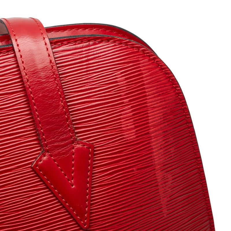 ルイ ヴィトン エピ リュサック トートバッグ ショルダーバッグ M52287 カスティリアンレッド レザー レディース LOUIS VUITTON 【中古】