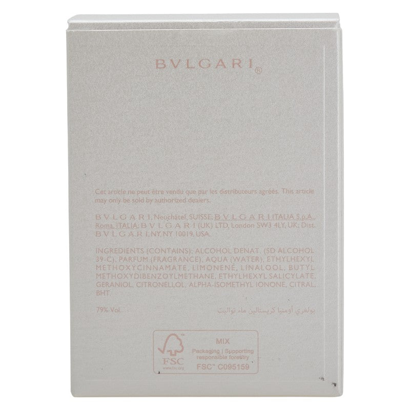 ブルガリ オムニア クリスタリン オードトワレ 香水 クリア ガラス レディース BVLGARI 【中古】