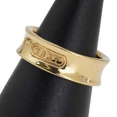 ティファニー ナロー 1837 リング 指輪 K18YG イエローゴールド レディース TIFFANY&Co. 【中古】