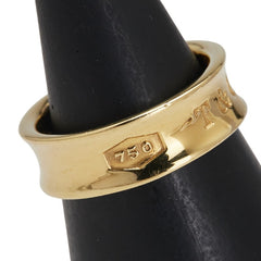 ティファニー ナロー 1837 リング 指輪 K18YG イエローゴールド レディース TIFFANY&Co. 【中古】