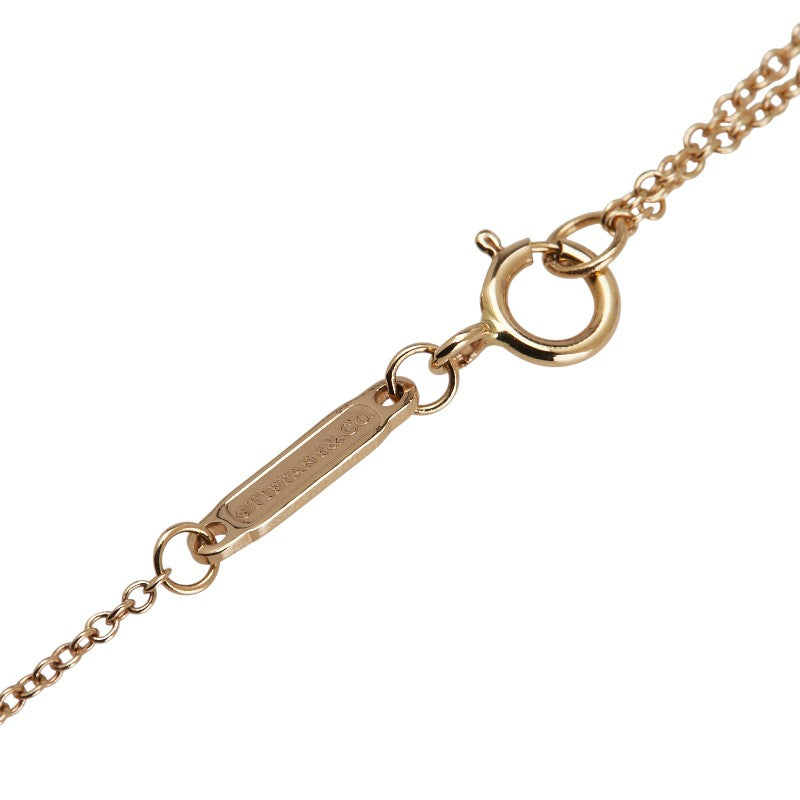 ティファニー Tスマイル ミニ ペンダントネックレス K18PG ピンクゴールド レディース TIFFANY&Co. 【中古】