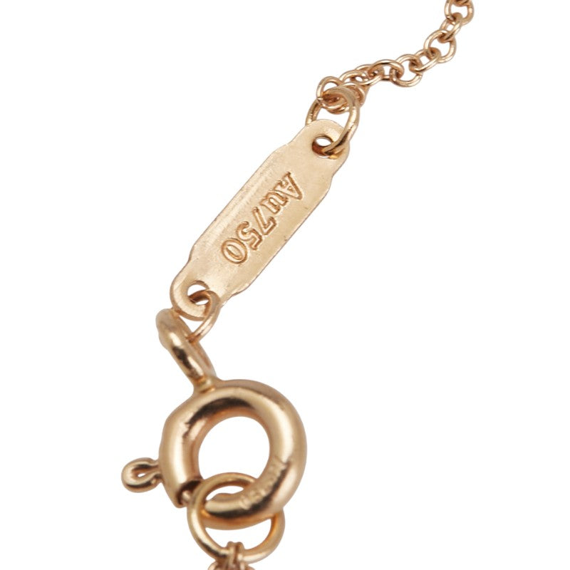 ティファニー Tスマイル スモール ペンダントネックレス K18PG ピンクゴールド レディース TIFFANY&Co. 【中古】