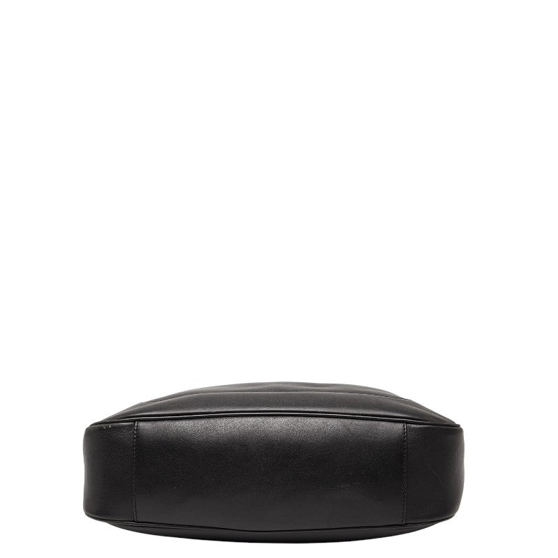 グッチ バンブー ハンドバッグ ショルダーバッグ 2WAY 001 4058 ブラック レザー レディース GUCCI 【中古】
