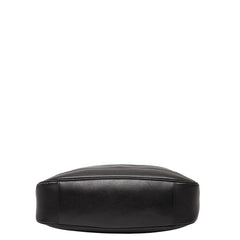 グッチ バンブー ハンドバッグ ショルダーバッグ 2WAY 001 4058 ブラック レザー レディース GUCCI 【中古】