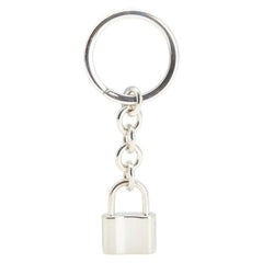 ティファニー 1837 パドロック チャーム キーリング キーホルダー SV925 シルバー レディース TIFFANY&Co. 【中古】