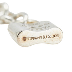 ティファニー 1837 パドロック チャーム キーリング キーホルダー SV925 シルバー レディース TIFFANY&Co. 【中古】