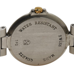 ダンヒル ミレニアム 腕時計 クオーツ ホワイト文字盤 ステンレススチール メッキ レディース Dunhill 【中古】