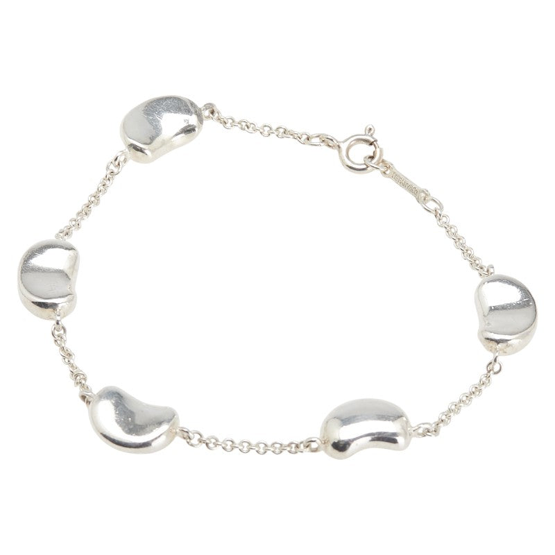 ティファニー エルサ ペレッティ ビーン チェーン ブレスレット SV925 シルバー レディース TIFFANY&Co. 【中古】