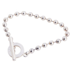 グッチ ブレスレット ボールチェーン SV925 シルバー レディース GUCCI 【中古】