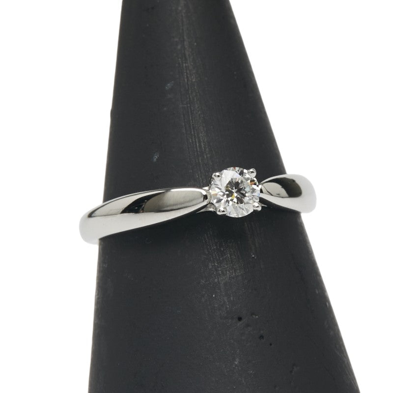 ティファニー ハーモニー 1Pダイヤ リング 指輪 Pt950 プラチナ レディース TIFFANY&Co. 【中古】