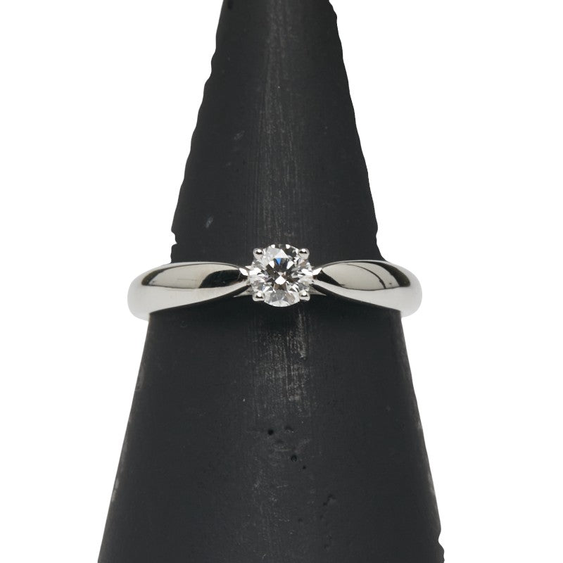ティファニー ハーモニー 1Pダイヤ リング 指輪 Pt950 プラチナ レディース TIFFANY&Co. 【中古】