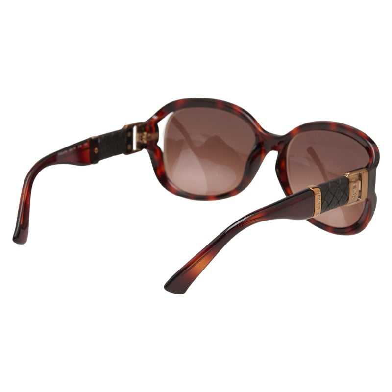 フェンディ サングラス 度入り FS5247K ブラウン ブラック プラスチック レディース FENDI 【中古】