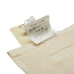 エルメス ダダ ベビータオル ハンドタオル ハンカチ ベージュ コットン レーヨン レディース HERMES 【中古】