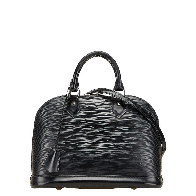 ルイ ヴィトン エピ アルマPM ハンドバッグ ショルダーバッグ 2WAY M40302 ノワール ブラック レザー レディース LOUIS VUITTON 【中古】