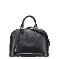 ルイ ヴィトン エピ アルマPM ハンドバッグ ショルダーバッグ 2WAY M40302 ノワール ブラック レザー レディース LOUIS VUITTON 【中古】