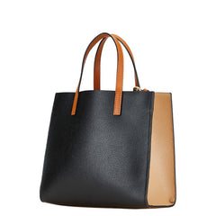 マークジェイコブス トートバッグ ブラック ホワイト レザー レディース MARC JACOBS 【中古】