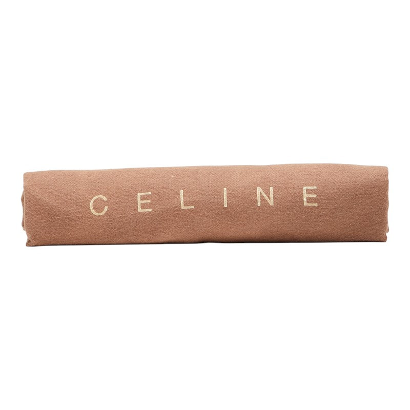 セリーヌ トートバッグ ベージュ イエロー キャンバス レザー レディース CELINE 【中古】