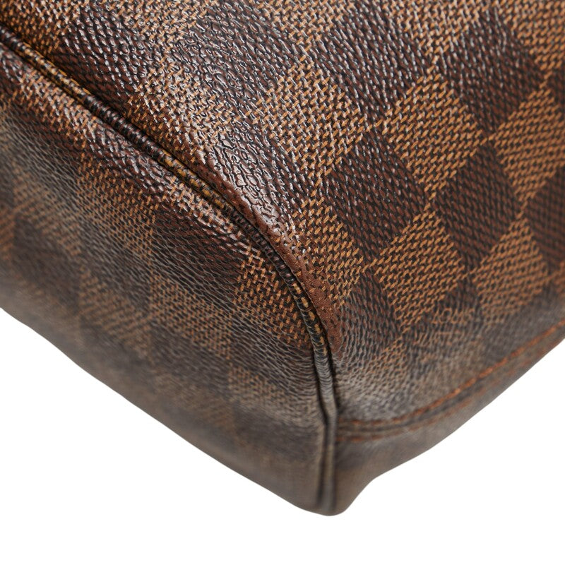 ルイ ヴィトン ダミエ ネヴァーフルPM トートバッグ ハンドバッグ N41359 エベヌ ブラウン PVC レザー レディース LOUIS VUITTON 【中古】