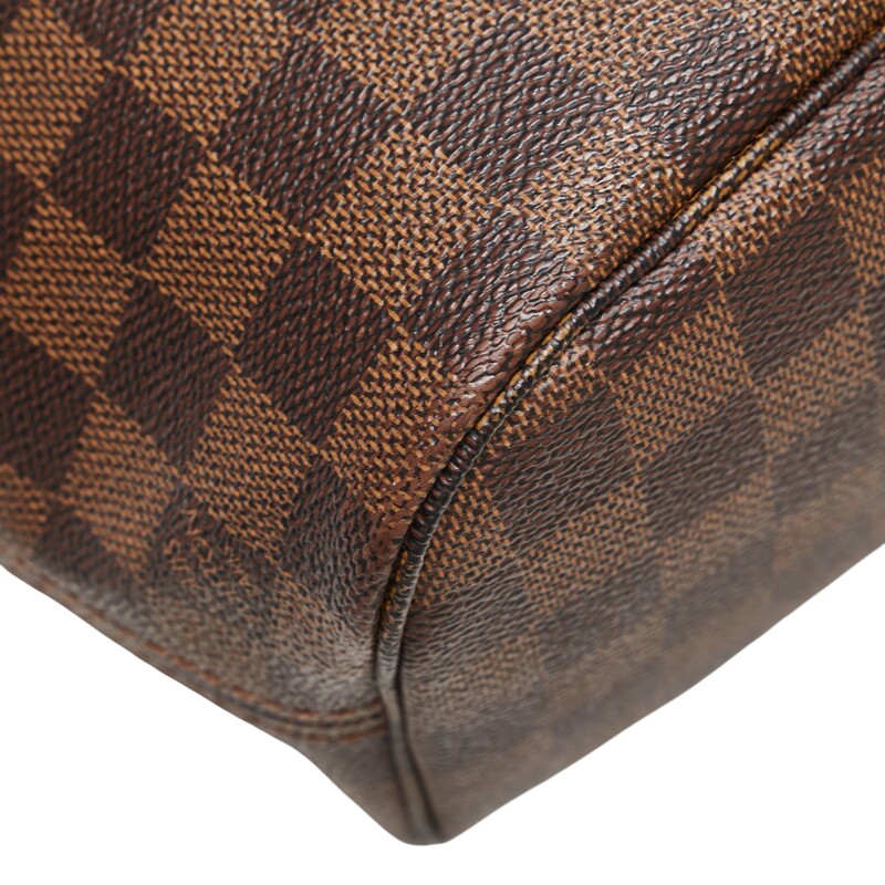 ルイ ヴィトン ダミエ ネヴァーフルPM トートバッグ ハンドバッグ N41359 エベヌ ブラウン PVC レザー レディース LOUIS VUITTON 【中古】