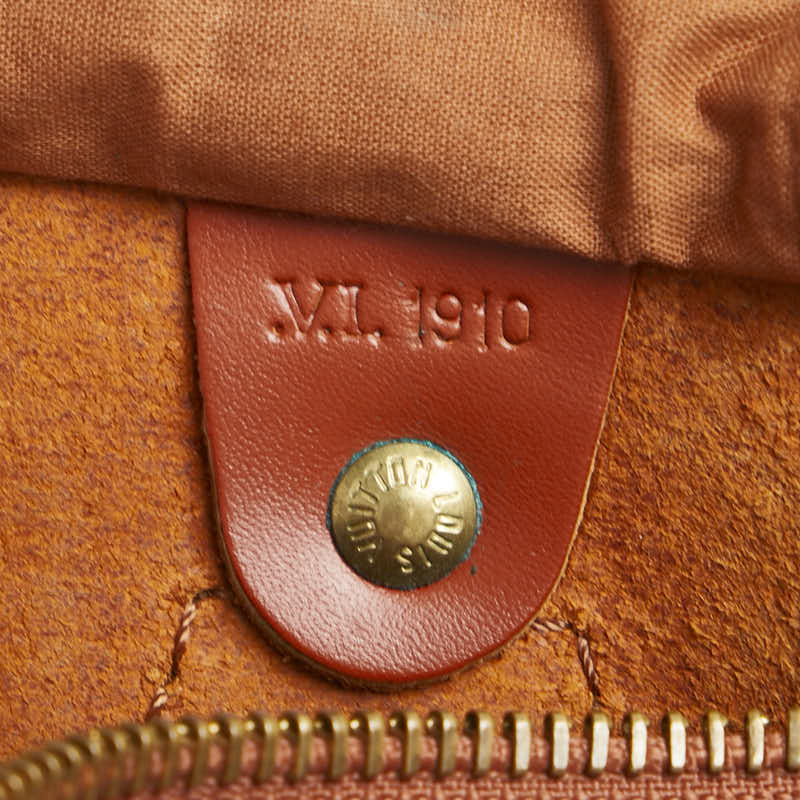 ルイ ヴィトン エピ スピーディ35 ハンドバッグ ボストンバッグ M42993 ケニアブラウン レザー レディース LOUIS VUITTON 【中古】