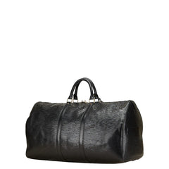 ルイ ヴィトン エピ キーポル55 ボストンバッグ トラベルバッグ M59052 ノワール ブラック レザー レディース LOUIS VUITTON 【中古】