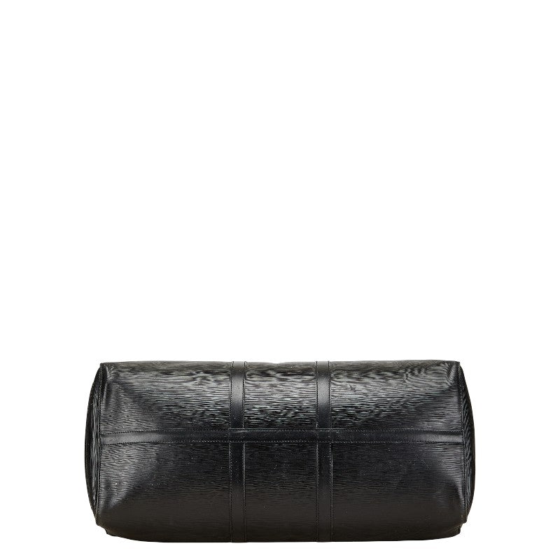 ルイ ヴィトン エピ キーポル55 ボストンバッグ トラベルバッグ M59052 ノワール ブラック レザー レディース LOUIS VUITTON 【中古】