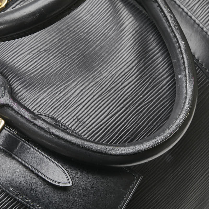 ルイ ヴィトン エピ キーポル55 ボストンバッグ トラベルバッグ M59052 ノワール ブラック レザー レディース LOUIS VUITTON 【中古】
