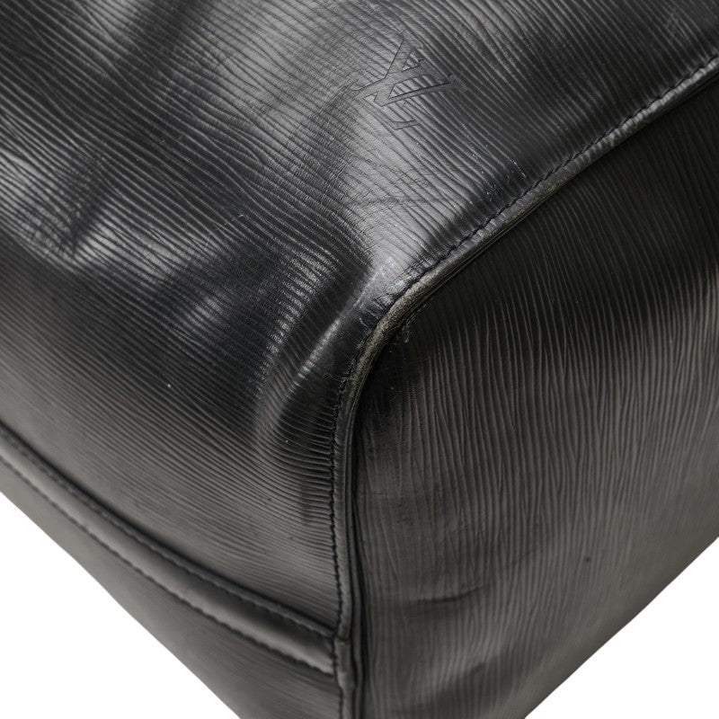 ルイ ヴィトン エピ キーポル55 ボストンバッグ トラベルバッグ M59052 ノワール ブラック レザー レディース LOUIS VUITTON 【中古】