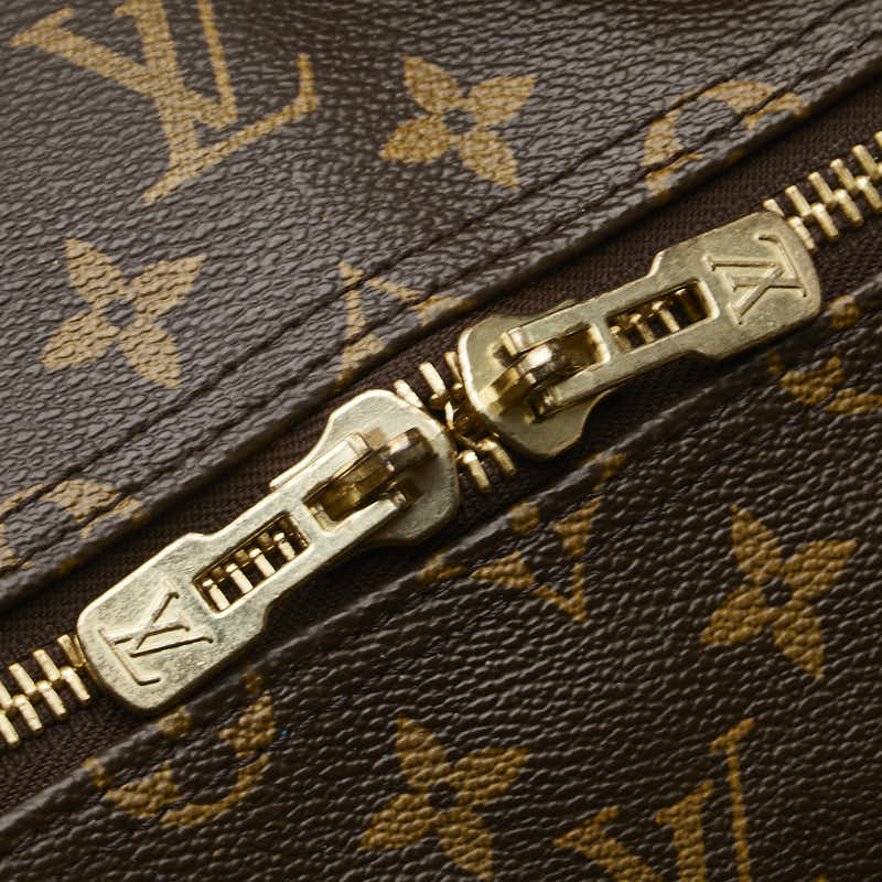 ルイ ヴィトン モノグラム キーポル55 ボストンバッグ トラベルバッグ M41424 ブラウン PVC レザー レディース LOUIS VUITTON 【中古】