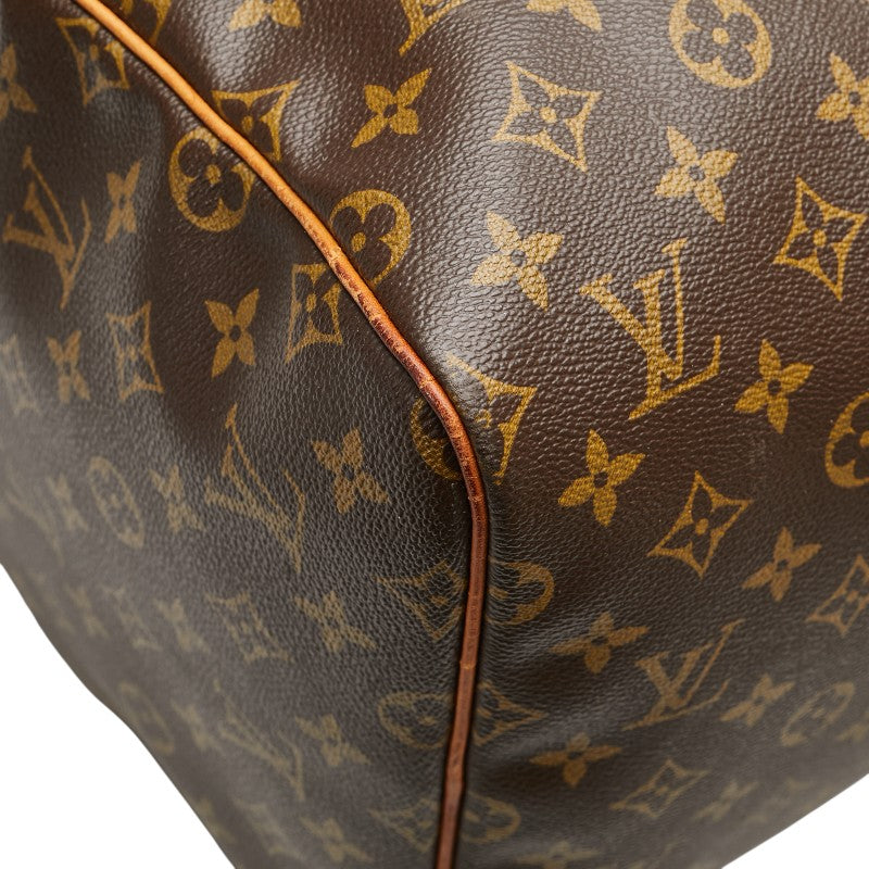 ルイ ヴィトン モノグラム キーポル55 ボストンバッグ トラベルバッグ M41424 ブラウン PVC レザー レディース LOUIS VUITTON 【中古】