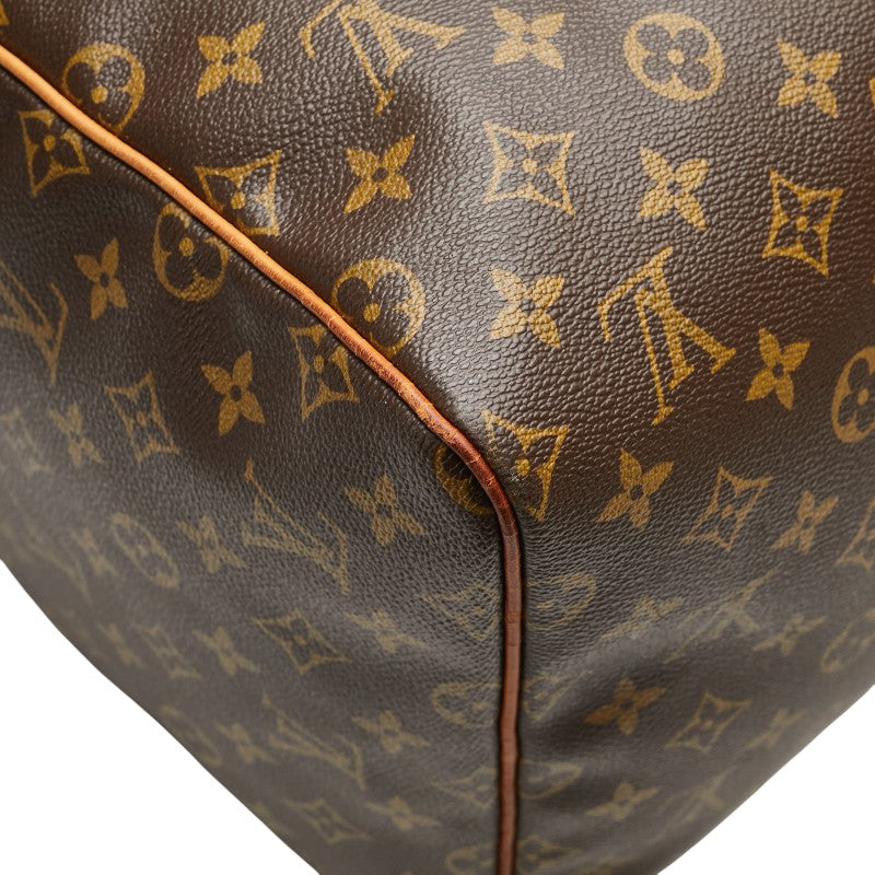ルイ ヴィトン モノグラム キーポル55 ボストンバッグ トラベルバッグ M41424 ブラウン PVC レザー レディース LOUIS VUITTON 【中古】