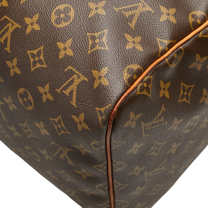 ルイ ヴィトン モノグラム キーポル55 ボストンバッグ トラベルバッグ M41424 ブラウン PVC レザー レディース LOUIS VUITTON 【中古】