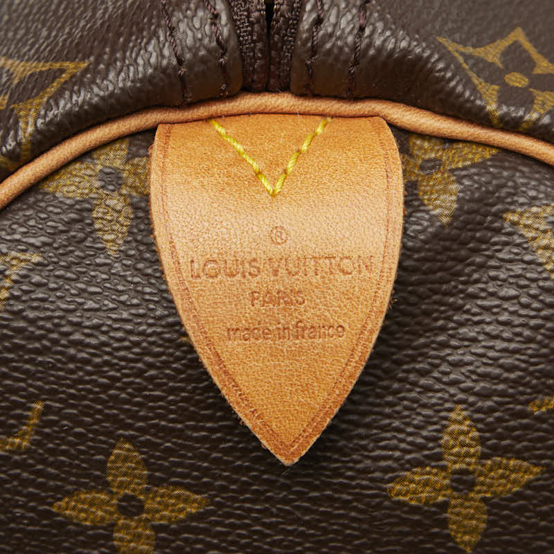 ルイ ヴィトン モノグラム スピーディ40 ボストンバッグ ハンドバッグ M41522 ブラウン PVC レザー レディース LOUIS VUITTON 【中古】