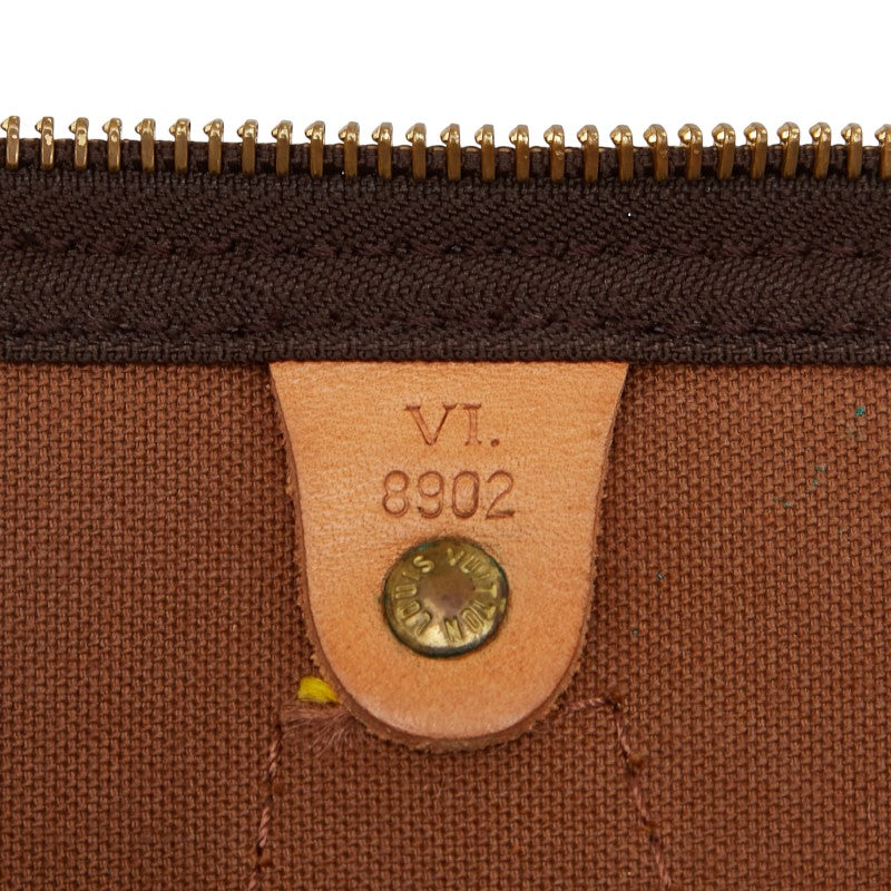 ルイ ヴィトン モノグラム スピーディ40 ボストンバッグ ハンドバッグ M41522 ブラウン PVC レザー レディース LOUIS VUITTON 【中古】