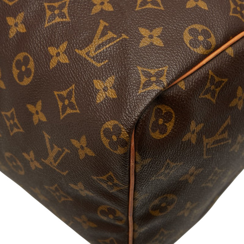 ルイ ヴィトン モノグラム スピーディ40 ボストンバッグ ハンドバッグ M41522 ブラウン PVC レザー レディース LOUIS VUITTON 【中古】