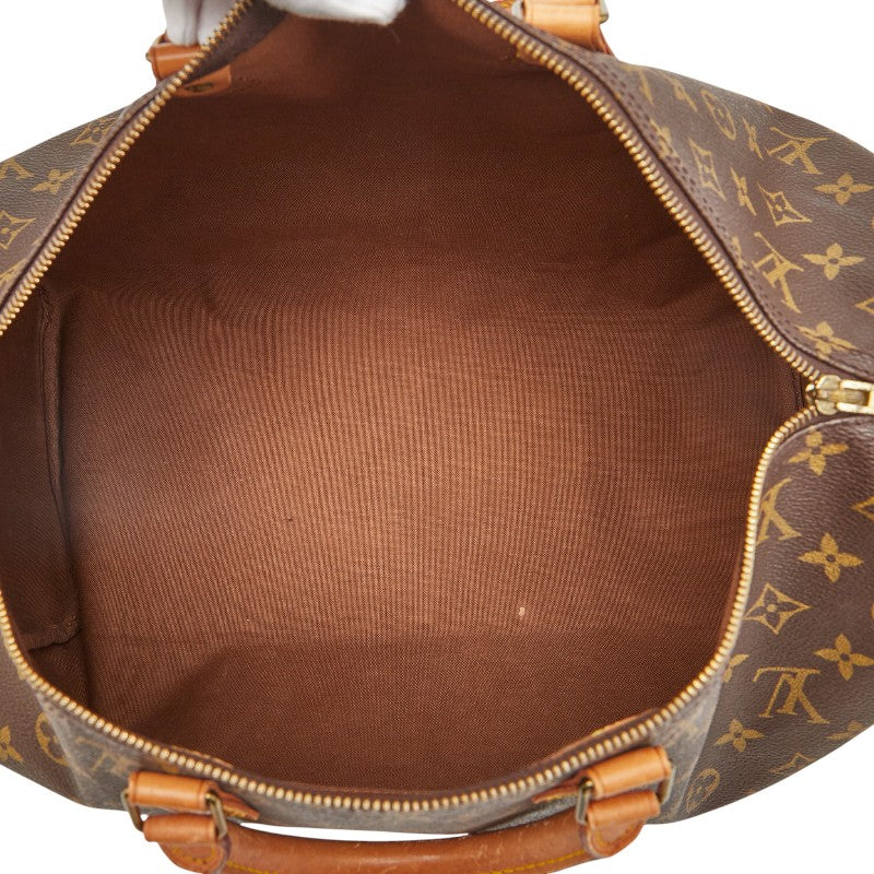 ルイ ヴィトン モノグラム スピーディ40 ボストンバッグ ハンドバッグ M41522 ブラウン PVC レザー レディース LOUIS VUITTON 【中古】