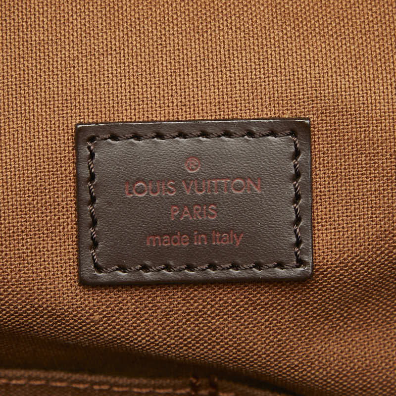 ルイ ヴィトン ダミエ ヴァスラヴ ボストンバッグ N41537 ブラウン PVC レザー レディース LOUIS VUITTON 【中古】