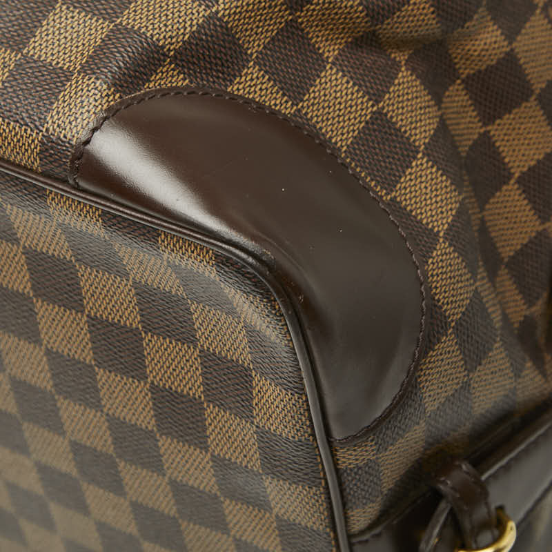 ルイ ヴィトン ダミエ ヴァスラヴ ボストンバッグ N41537 ブラウン PVC レザー レディース LOUIS VUITTON 【中古】