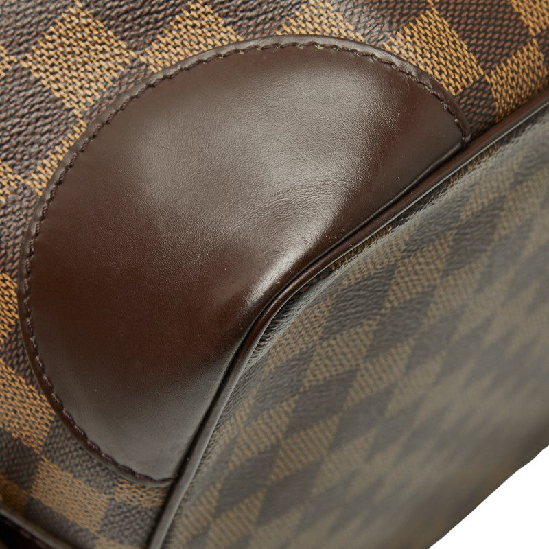 ルイ ヴィトン ダミエ ヴァスラヴ ボストンバッグ N41537 ブラウン PVC レザー レディース LOUIS VUITTON 【中古】