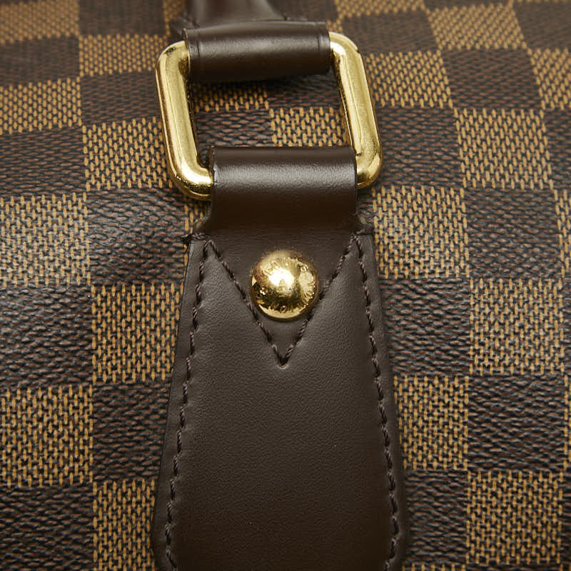 ルイ ヴィトン ダミエ ヴァスラヴ ボストンバッグ N41537 ブラウン PVC レザー レディース LOUIS VUITTON 【中古】