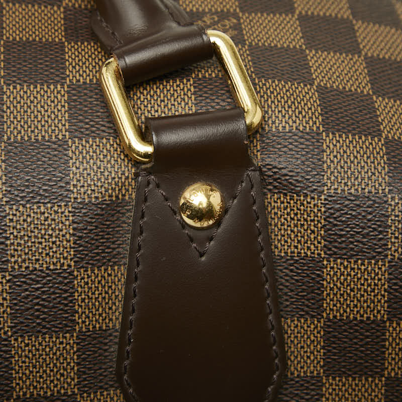 ルイ ヴィトン ダミエ ヴァスラヴ ボストンバッグ N41537 ブラウン PVC レザー レディース LOUIS VUITTON 【中古】