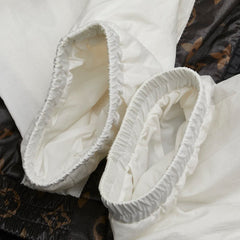 ルイ ヴィトン モノグラム ウィンドブレーカー ブルゾン サイズ:44 ブラック ホワイト ブラウン ナイロン レディース LOUIS VUITTON 【中古】